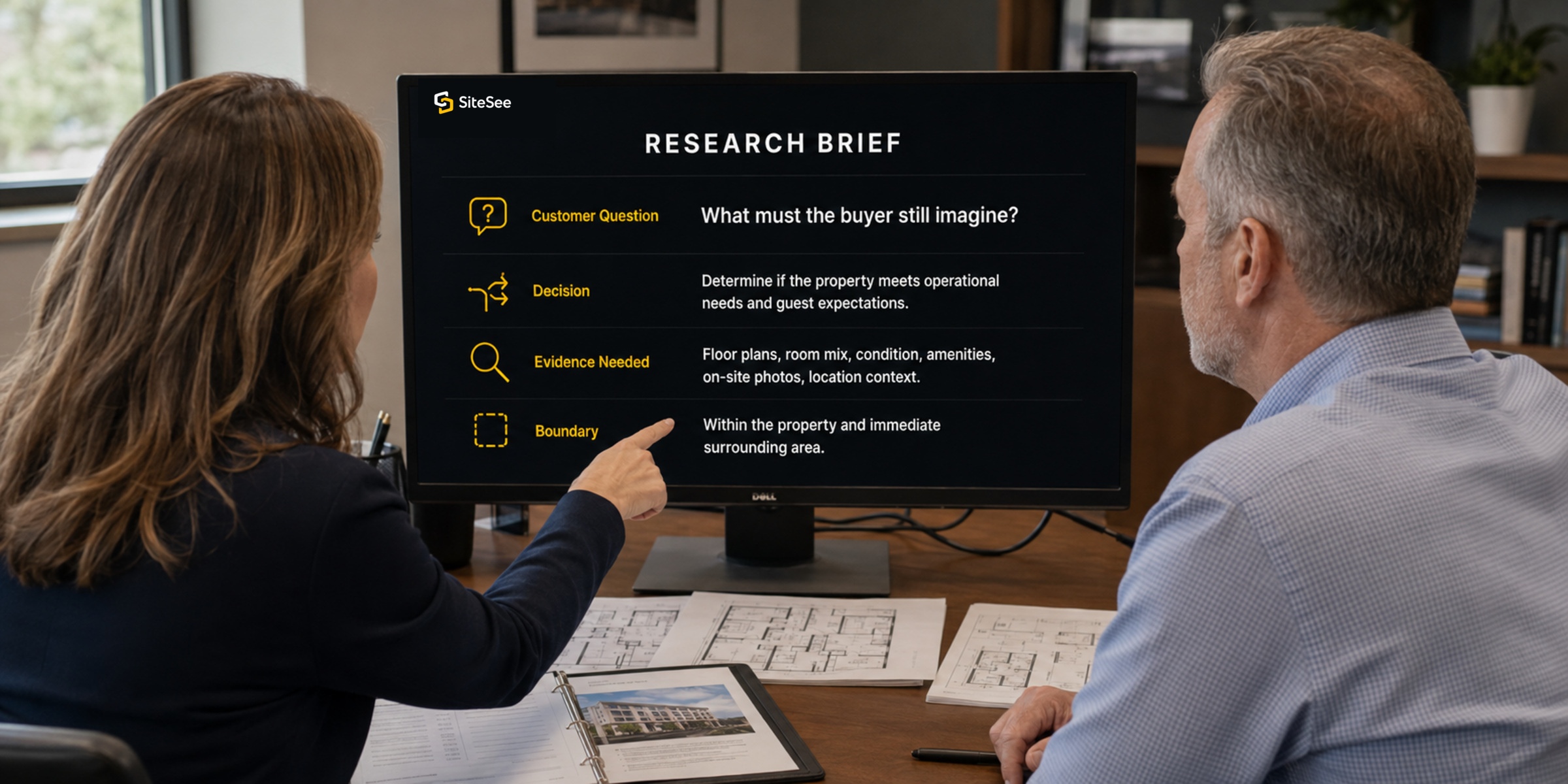 SiteSee question First Research Over Shoulder