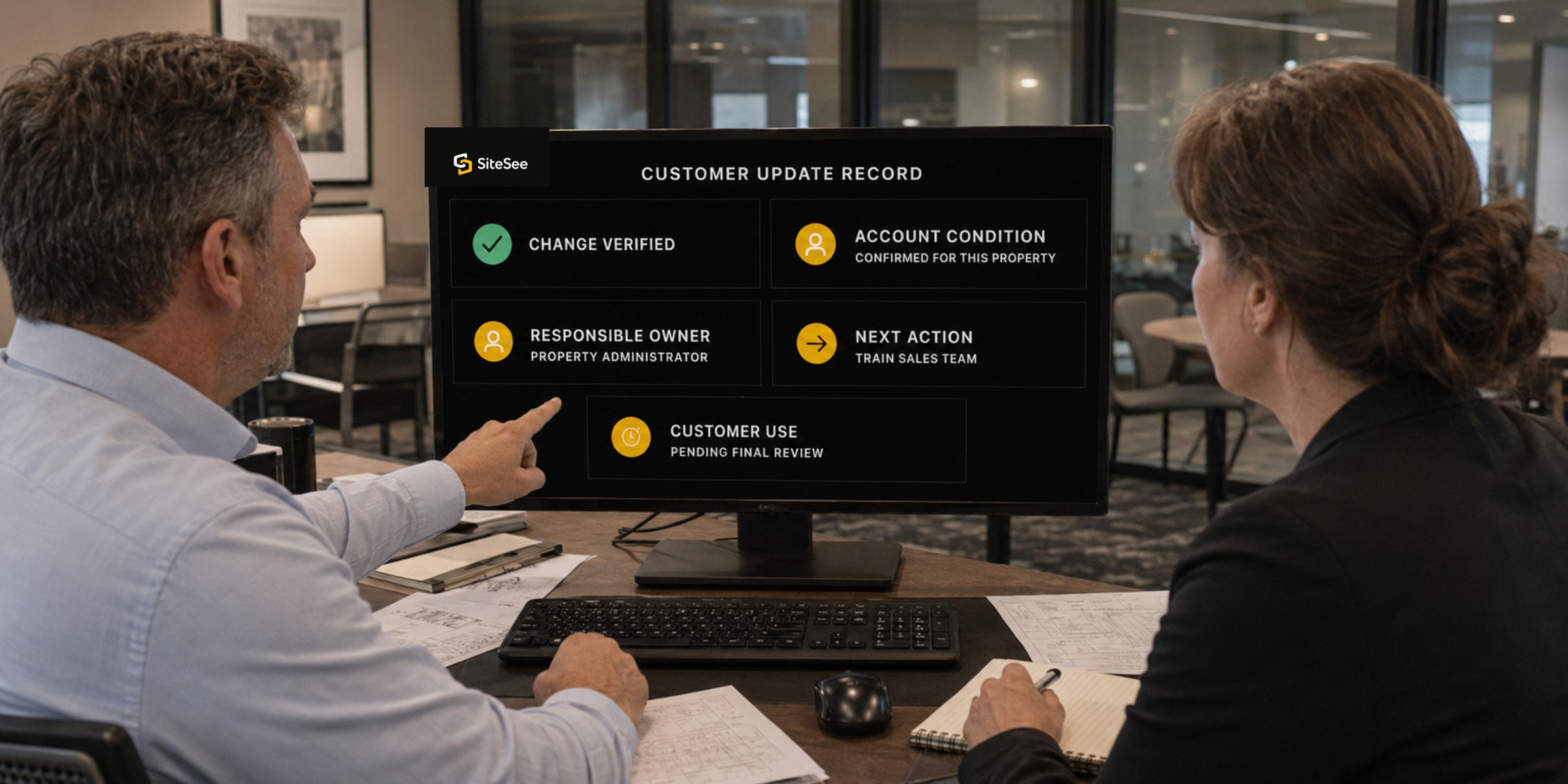 SiteSee verified Update Customer Handoff