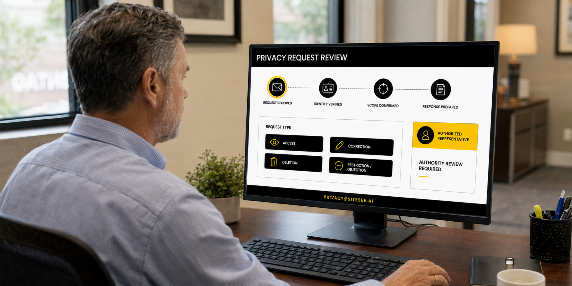 SiteSee privacy Rights Review Over Shoulder